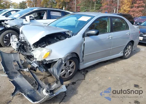 2007 Toyota Corolla S from USA, damaged, VIN 2T1BR32E77C848112